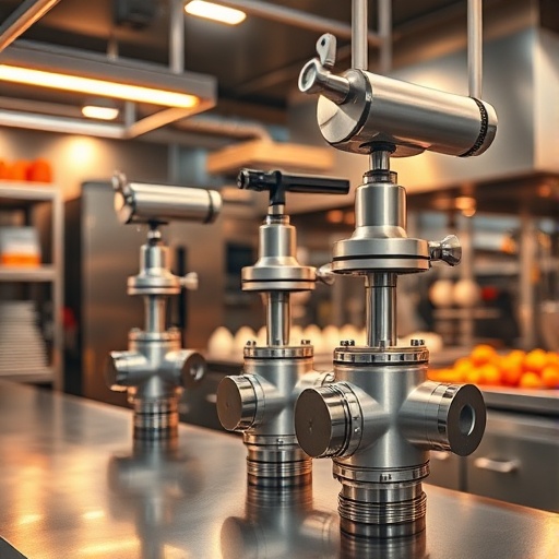 food packaging valves confectionery food processing valve fda