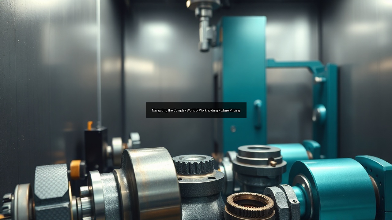 aerospace workholding systems cost workholding fixtures milling